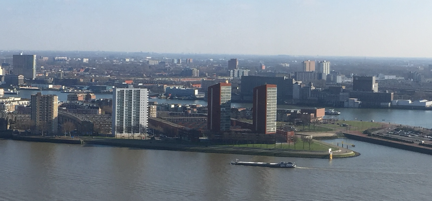 Uitzicht op Rotterdam Zuid